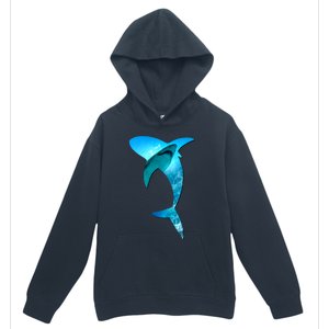 Shark 2 Lovers Silhouette Earth Day And Ocean Week Awareness Cute Gift Urban Pullover Hoodie