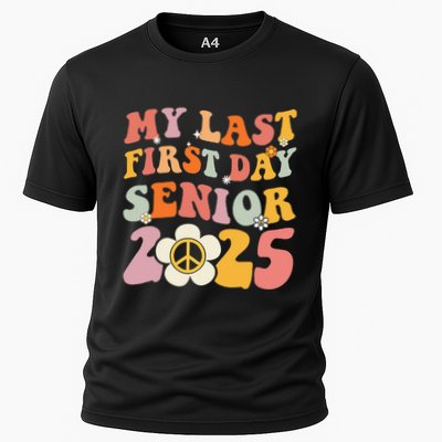 Senior 2025 My First Last Day College Graduation Year Performance Shirt