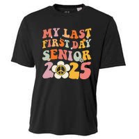 Senior 2025 My First Last Day College Graduation Year Cooling Performance Crew T-Shirt