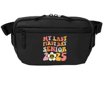 Senior 2025 My First Last Day College Graduation Year Crossbody Pack