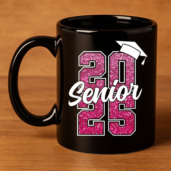 Senior 2025 Meaningful Gift 11oz C Handle Ceramic Mug