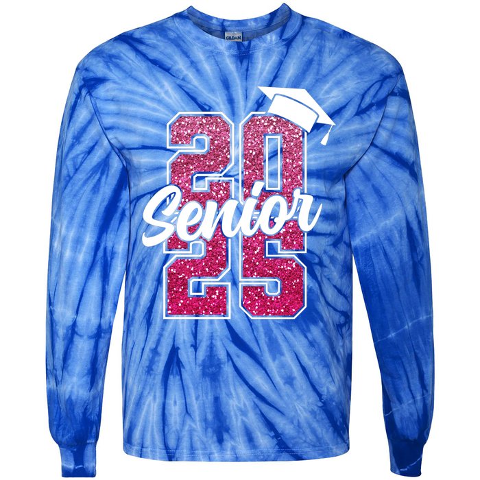 Senior 2025 Meaningful Gift Tie-Dye Long Sleeve Shirt