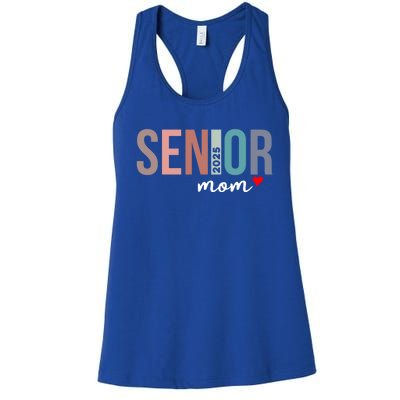 Senior 2025 Mom Graduate Funny Class Of 2025 Gift Women's Racerback Tank