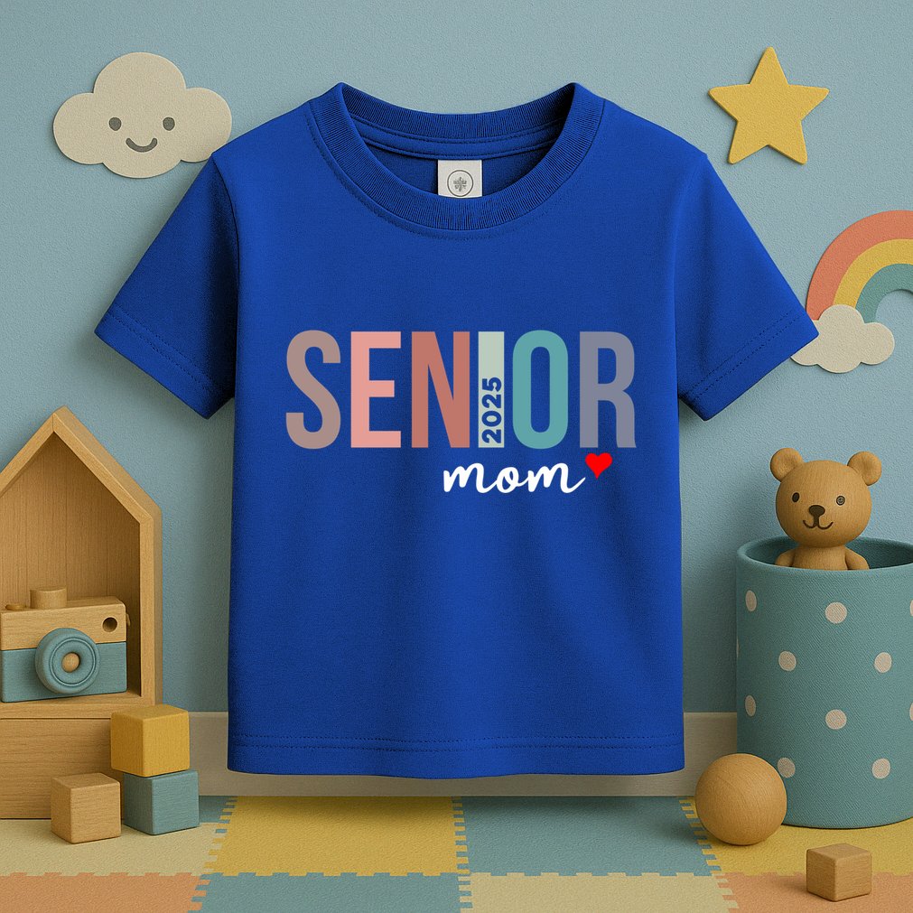 Senior 2025 Mom Graduate Funny Class Of 2025 Gift Toddler T-Shirt