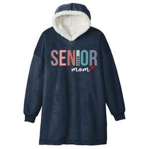 Senior 2025 Mom Graduate Funny Class Of 2025 Gift Hooded Wearable Blanket