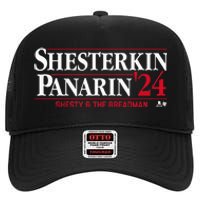 Shesterkinpanarin 24 New York Hockey High Crown Mesh Back Trucker Hat