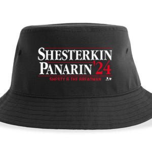 Shesterkinpanarin 24 New York Hockey Sustainable Bucket Hat