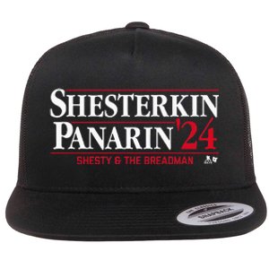 Shesterkinpanarin 24 New York Hockey Flat Bill Trucker Hat