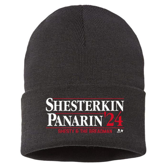 Shesterkinpanarin 24 New York Hockey Sustainable Knit Beanie