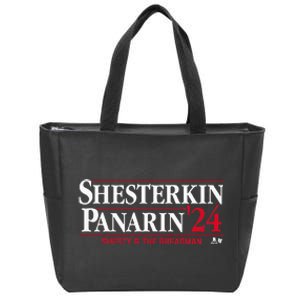 Shesterkinpanarin 24 New York Hockey Zip Tote Bag