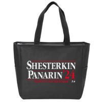 Shesterkinpanarin 24 New York Hockey Zip Tote Bag