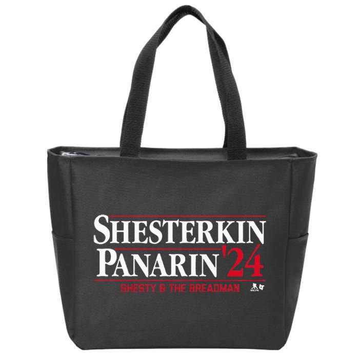 Shesterkinpanarin 24 New York Hockey Zip Tote Bag