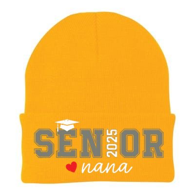 Senior 2025 Nana Senior Graduate Proud Nana Class Of 2025 Knit Cap Winter Beanie