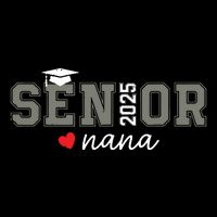 Senior 2025 Nana Senior Graduate Proud Nana Class Of 2025 16 in Basic Backpack