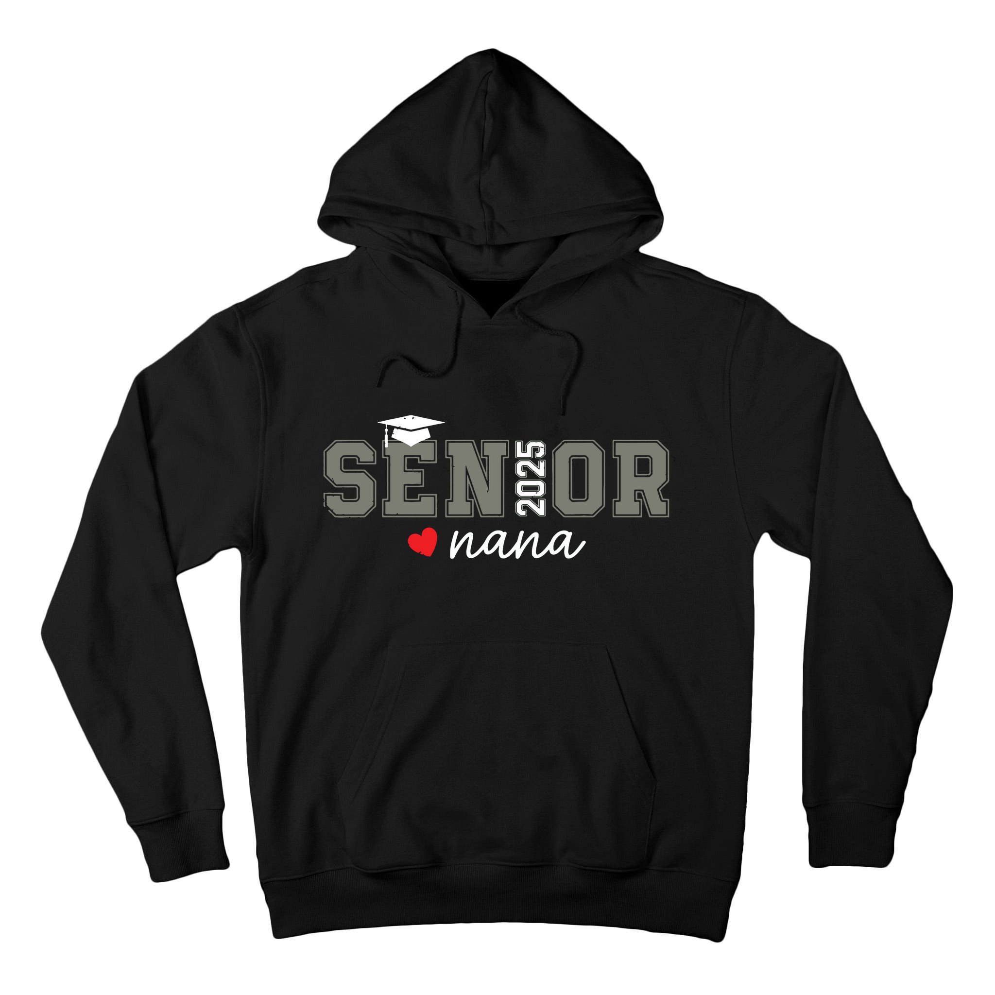 Senior 2025 Nana Senior Graduate Proud Nana Class Of 2025 Tall Hoodie
