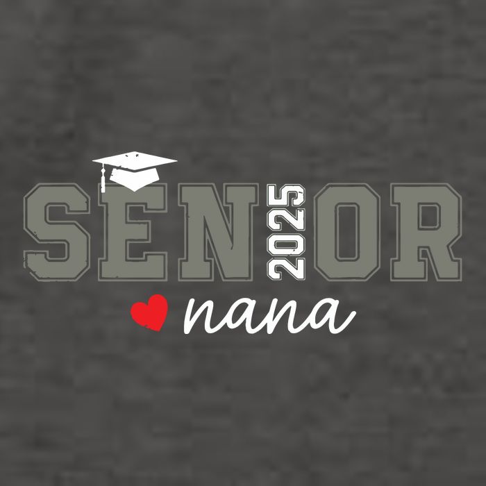 Senior 2025 Nana Senior Graduate Proud Nana Class Of 2025 Vector Backpack