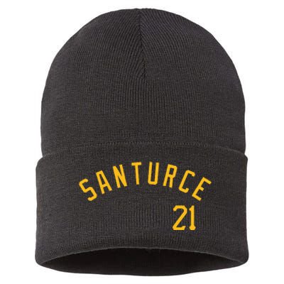 Santurce 21 Puerto Rico Baseball Sustainable Knit Beanie