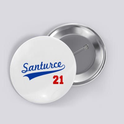 Santurce 21 Puerto Rico Baseball Boricua Button