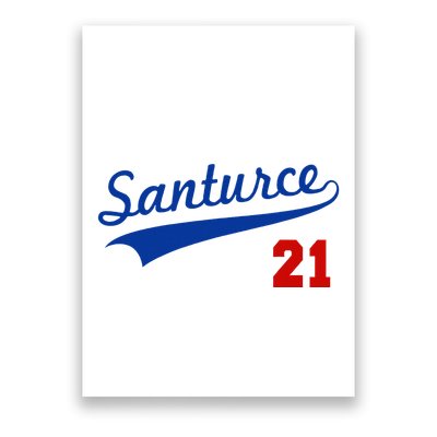 Santurce 21 Puerto Rico Baseball Boricua Poster