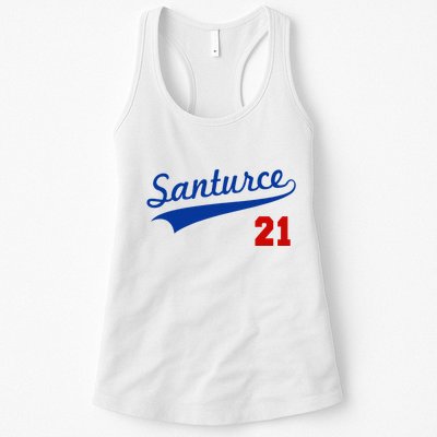 Santurce 21 Puerto Rico Baseball Boricua Womens Tank Top
