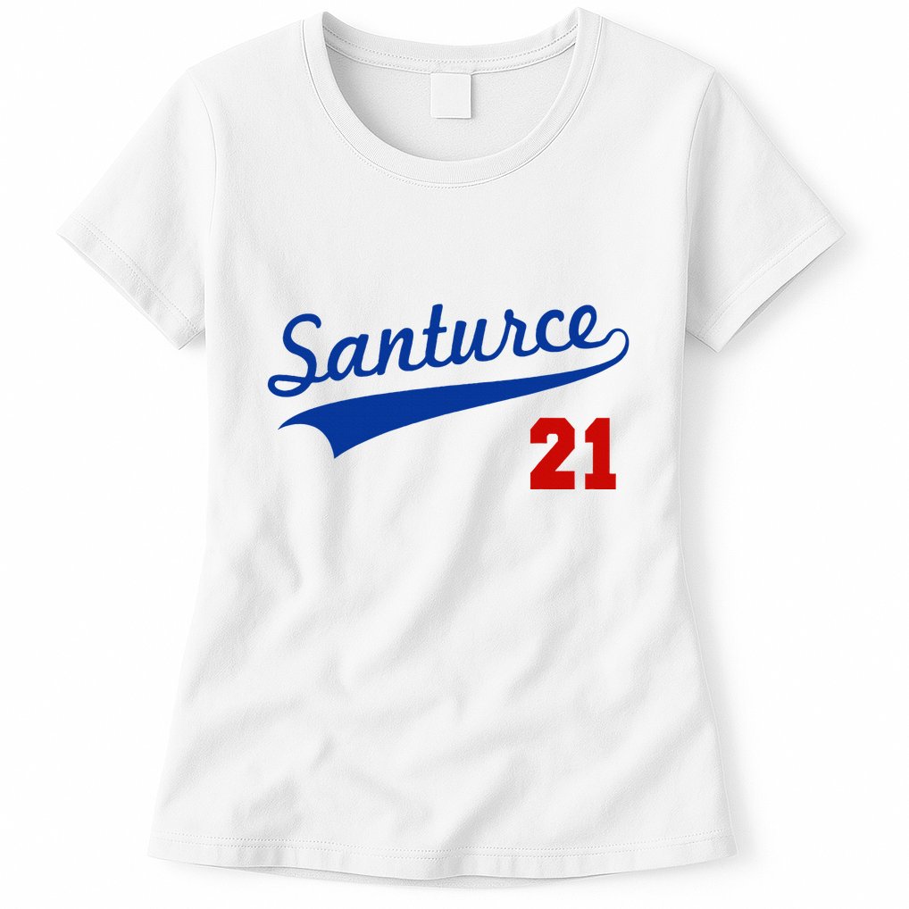 Santurce 21 Puerto Rico Baseball Boricua Womens T-Shirt
