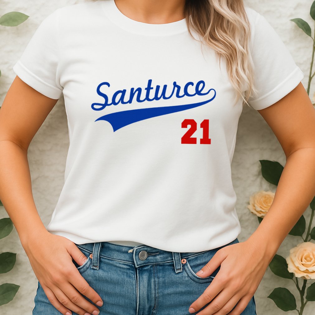 Santurce 21 Puerto Rico Baseball Boricua Womens T-Shirt