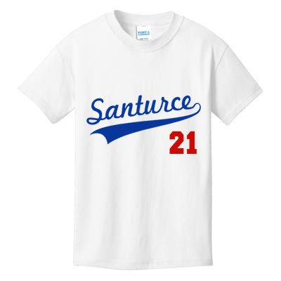 Santurce 21 Puerto Rico Baseball Boricua Kids T-Shirt