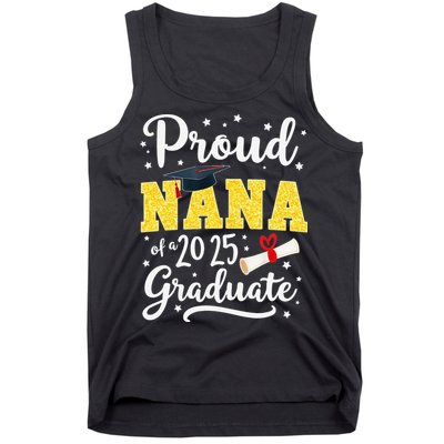 Senior 2025 Proud Nana Of A Class Of 2025 Graduate Gift Tank Top