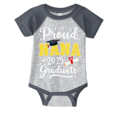 Senior 2025 Proud Nana Of A Class Of 2025 Graduate Gift Infant Baby Jersey Bodysuit