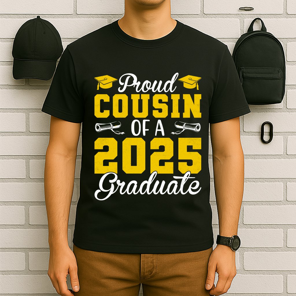 Senior 2025 Proud Cousin Of A 2025 Graduate T-Shirt