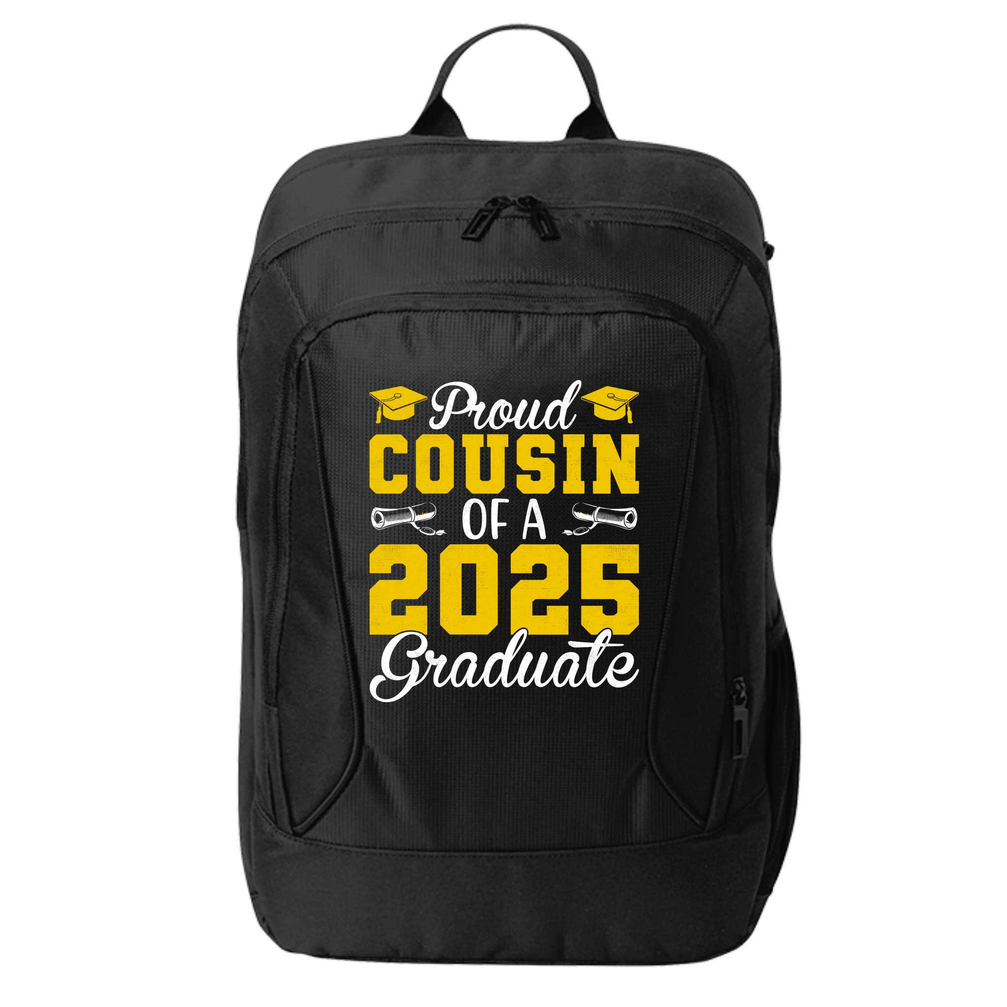 Senior 2025 Proud Cousin Of A 2025 Graduate City Backpack