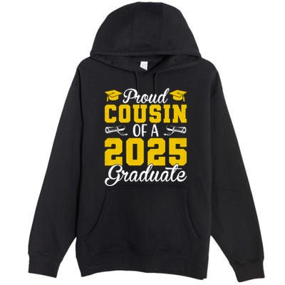 Senior 2025 Proud Cousin Of A 2025 Graduate Premium Pullover Hoodie