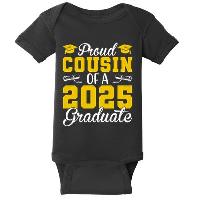 Senior 2025 Proud Cousin Of A 2025 Graduate Baby Bodysuit