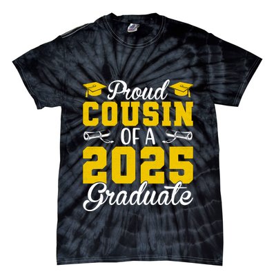 Senior 2025 Proud Cousin Of A 2025 Graduate Tie-Dye T-Shirt