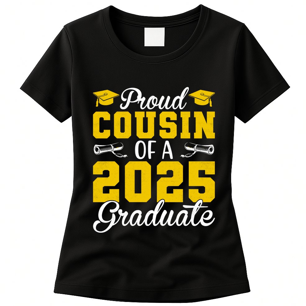 Senior 2025 Proud Cousin Of A 2025 Graduate Womens T-Shirt