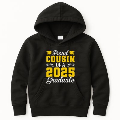 Senior 2025 Proud Cousin Of A 2025 Graduate Kids Hoodie