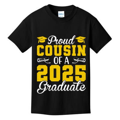 Senior 2025 Proud Cousin Of A 2025 Graduate Kids T-Shirt
