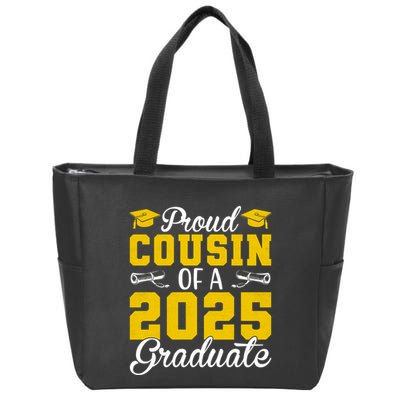Senior 2025 Proud Cousin Of A 2025 Graduate Zip Tote Bag
