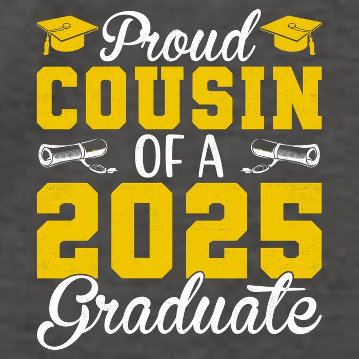 Senior 2025 Proud Cousin Of A 2025 Graduate Vector Backpack