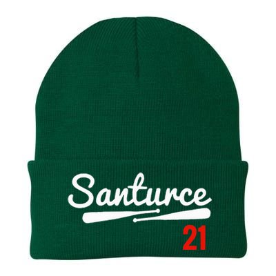 Santurce 21 Puerto Rico Baseball Knit Cap Winter Beanie