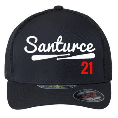 Santurce 21 Puerto Rico Baseball Flexfit Unipanel Trucker Cap