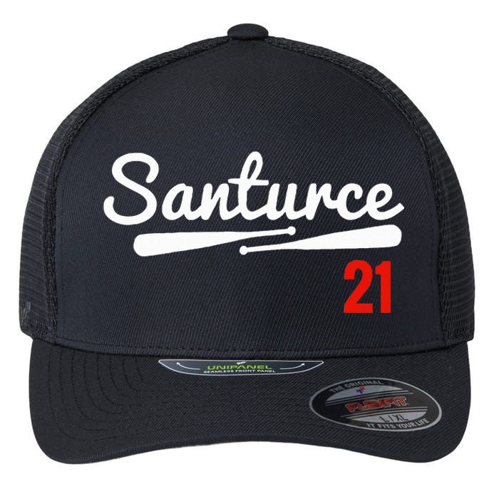 Santurce 21 Puerto Rico Baseball Flexfit Unipanel Trucker Cap