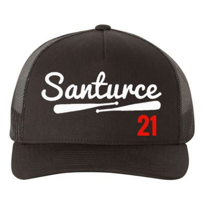 Santurce 21 Puerto Rico Baseball Yupoong Adult 5-Panel Trucker Hat