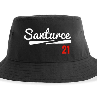 Santurce 21 Puerto Rico Baseball Sustainable Bucket Hat