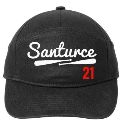 Santurce 21 Puerto Rico Baseball 7-Panel Snapback Hat