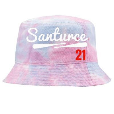 Santurce 21 Puerto Rico Baseball Tie-Dyed Bucket Hat