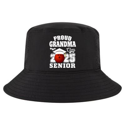 Senior 2025 Proud Grandma Of A Class Of 2025 Senior Bowling Funny Gift Cool Comfort Performance Bucket Hat