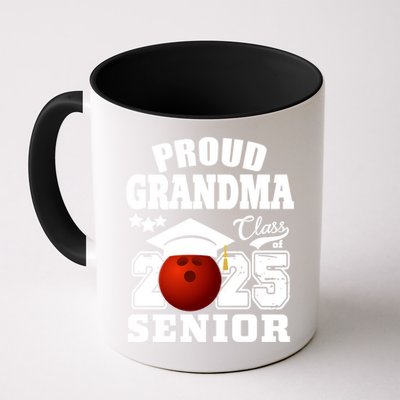 Senior 2025 Proud Grandma Of A Class Of 2025 Senior Bowling Funny Gift Mug