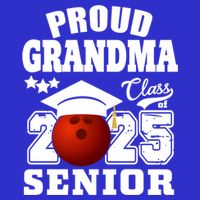 Senior 2025 Proud Grandma Of A Class Of 2025 Senior Bowling Funny Gift Womens Tank Top