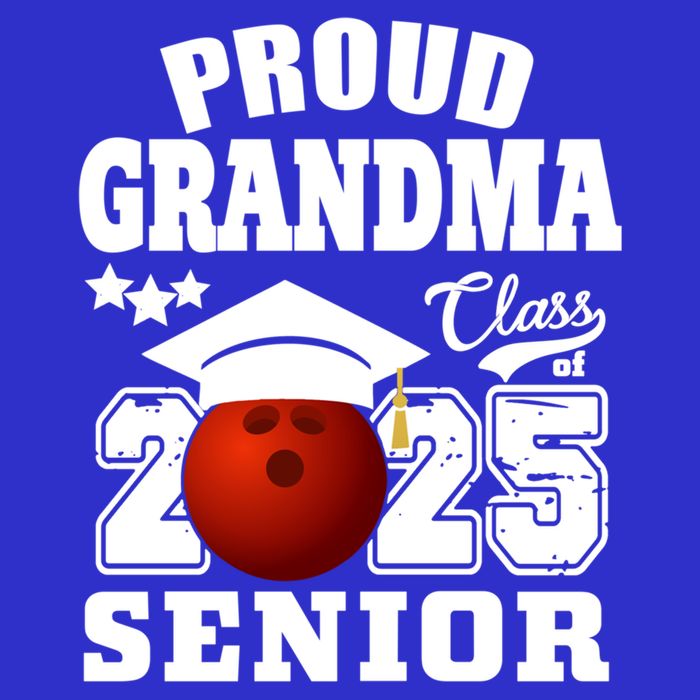 Senior 2025 Proud Grandma Of A Class Of 2025 Senior Bowling Funny Gift Womens Tank Top